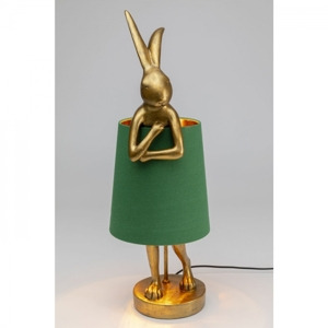 kare-design-stolni-lampa-animal-rabbit-zlatozelena-68cm